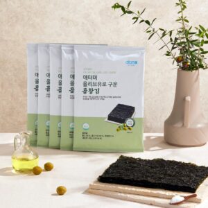 Рубец морских водорослей Atomy, в оливковом масле