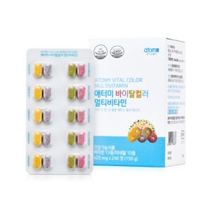 Atomy Vital Color Multivitamiin (240 tabletti, 2 kuu varu)